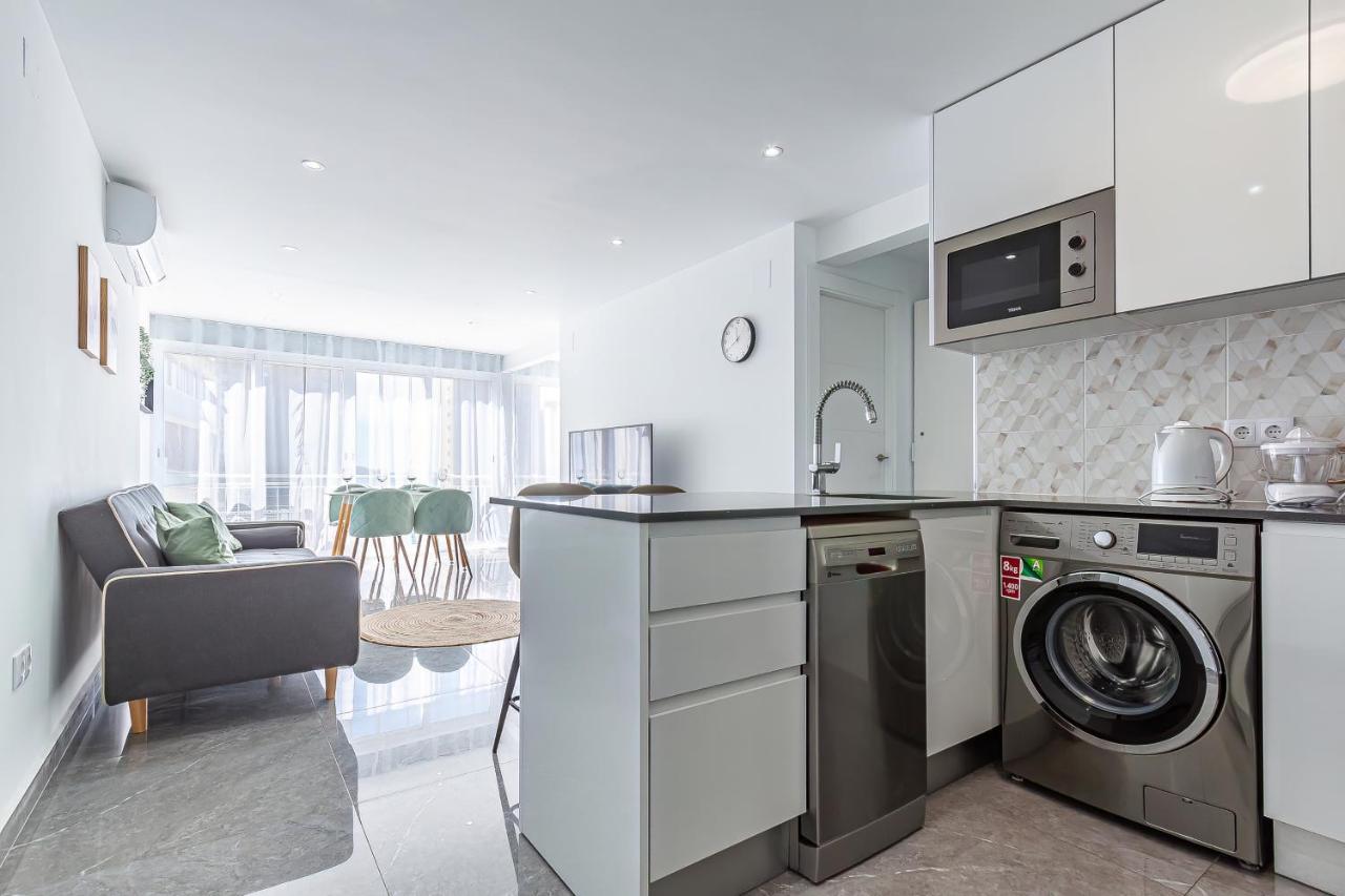 Virginia Levante Beach Apartments Benidorm Bagian luar foto